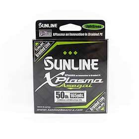 Sunline XPlasma Asegai 150m Light Green 22.7kg/50lb 0.38mm