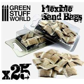 Green Stuff World Flexible Sand Bags x25