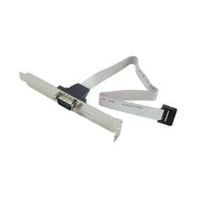 Lindy PC Back Plate Serial Adaptor seriell panel DB-9 till 10 pin IDC