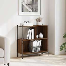 vidaXL Bokhylla brun ek 72x28x77.5 cm konstruerat trä 838882