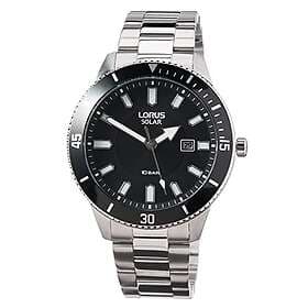 Lorus RX311AX9 Sports Solar 100m (43mm) Black Sunray Dial Watch