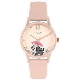Radley RY21512 Women's Rose Gold Dial Pink Silicone Watch
