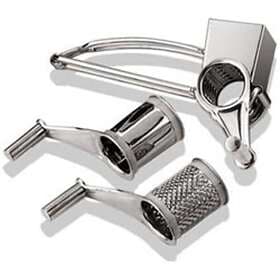 Tellier Roterande Grater 3 trummor Stainless Steel