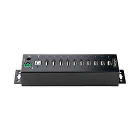 StarTech 10-Port Industrial USB 2.0 Hub USB210AIND
