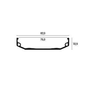 Xon Fat Bike Rim Silver 20´´ 36H