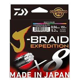 Daiwa J-BRAID EXPEDITION×8E 0.20ｍｍ-150m SMASH ORANGE