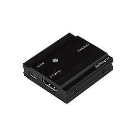 StarTech .com HDMI Signal Amplifier HDMI Extender 4K 60Hz Extended Range for Aud
