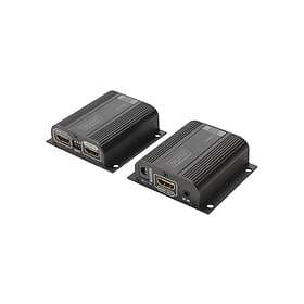 Digitus Professional DS-55100-1 HDMI Extender Set, Full HD extended range for au