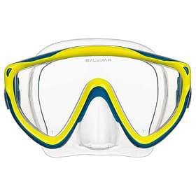Salvimar Snorkeling Mask Coral Durchsichtig,Gul,Blå