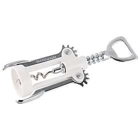 Fackelmann corkscrew med flasköppnare 16.5 cm i vit/silver, plast