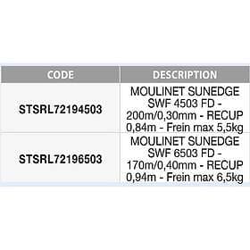Sunset Sunedge Swf Fd Spinning Reel Silver 4503