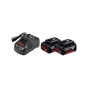 Bosch 18V Batteripaket (2x5.0ah Snabbladdare)