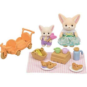 Sylvanian Families Desert Fox Sister & Baby Picnic Set