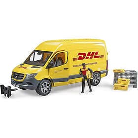 Green Toys Bruder MB Sprinter DHL Budbil