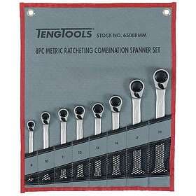 Teng Tools 6508RMM U-Ring Spanner Set 8-19mm 8pcs