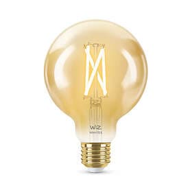 WiZ Smart LED E27 Globe amber filament 7W