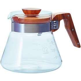 Hario Coffee Server Olive Wood kaffekanna storlek 02. 600ml
