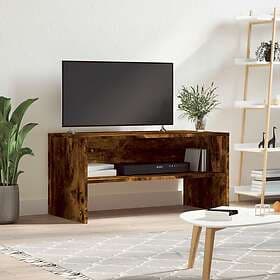 vidaXL TV Stand 80x40x40 cm smoked oak constructed wood