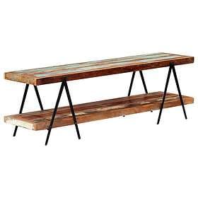 vidaXL TV Stand 160x40x50 cm massivt återvunnet trä 247886