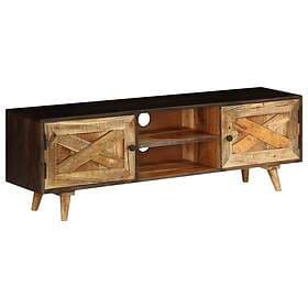 vidaXL TV Stand massivt mangoträ 140x30x45 cm 246162
