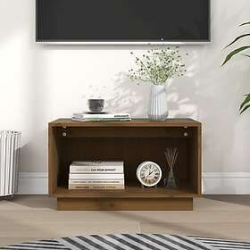 vidaXL TV Stand honungsbrun 60x35x35 cm massiv furu 813827