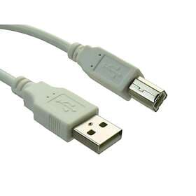 Sandberg USB-kabel USB till USB typ B 1.8 m