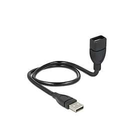 DeLock USB-A to USB-A Extension Cable 50 cm