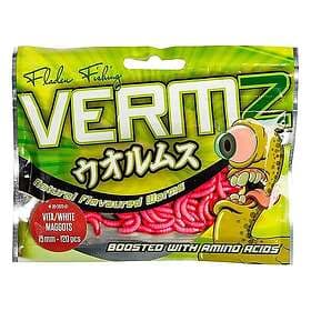 Fladen Vermz sandworm Natural Olive 9.5c 15-pack