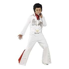 Smiffys Elvis White/Red Child Costume Medium