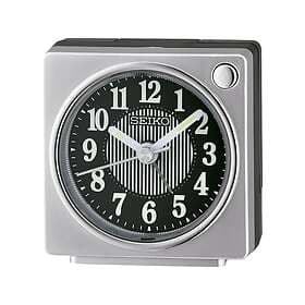 Seiko Alarm Clock QHE197S Silvrig