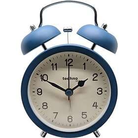 Technoline ModellDG blau Kvarts Alarm Clock Blå Larmtider 1