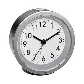 Tfa Dostmann TFA Svart Silver analog 60.1034.01 alarm Clock