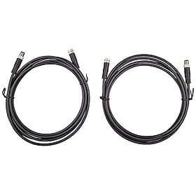 Victron Energy M8 circular connector male/female 3-pole cable 2m 2pcs