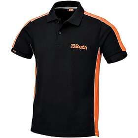Beta Utensili Top Line Short Sleeve Polo Svart S Man