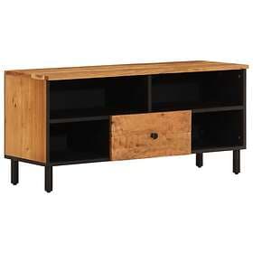 vidaXL TV Stand 100x33x46 cm massivt akaciaträ 356871