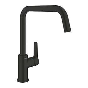 Grohe Quickfix Start Kitchen Mixer Tap (Matt Black)