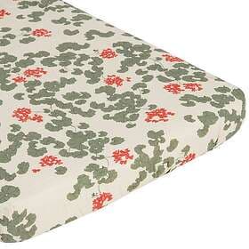 Garbo & Friends Pelargonium Muslin Pull On Sheet 60x120cm