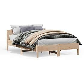 vidaXL Bed Frame 120x200 cm solid pine