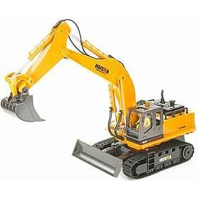 HuiNa Excavator with Metal Bucket 1:16