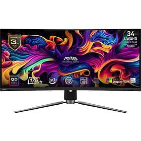MSI MAG 341CQP QD-OLED 34" Ultrawide Curved Gaming WQHD 175Hz
