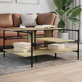 vidaXL Coffee Table 100x100x48.5 cm Sonoma Oak 842312