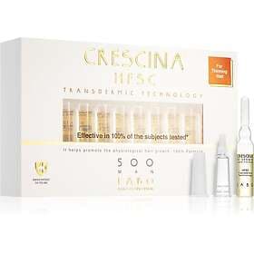 Crescina Transdermic 500 Re-Growth vård som främjar hårtillväxten för män 20x3,5