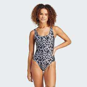 Adidas Essentials Animal Print U-Back Swimsuit (Women's)