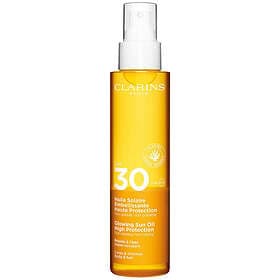 Clarins Glowing Sun Oil High Protection SpF 30 Body And Hair (150ml)