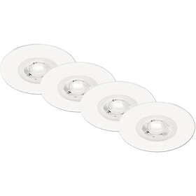 Briloner Downlight 4x4,9W IP44 vit