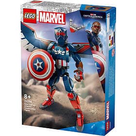 LEGO Marvel Super Heroes 76296 Sam Wilson Captain America Buildable Figure