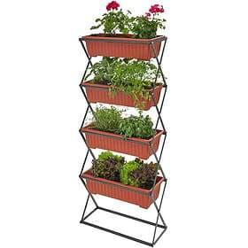 TecTake Vertical Planter 4 Tiers