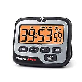 ThermoPro Kökstimer, äggklocka med tidsvisning