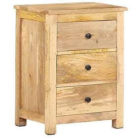 vidaXL Nightstand Solid Mango Wood 45x35x60cm 320807