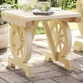 vidaXL Garden Footstool 40x36.5x38.5 cm solid fir wood